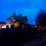 Kusliga spöktåget avgår åter från Mariefreds station