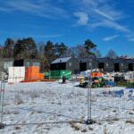 Sen start för Läggesta park